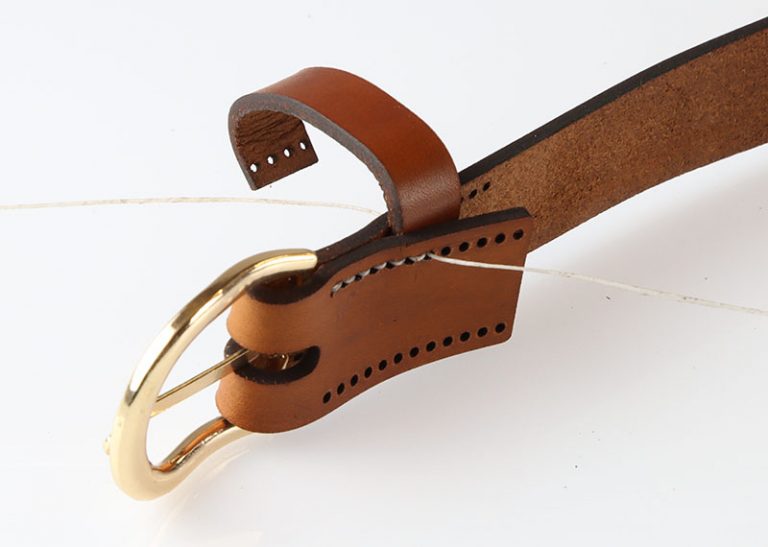 Assembler une ceinture femme DIY Kit Cuir Kitcuir